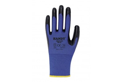 Handy Hn97 Polyester Örme Nitril Eldiven