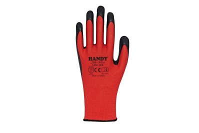 Hn35 Polyester Örme Lateks Eldiven (288 Çift)
