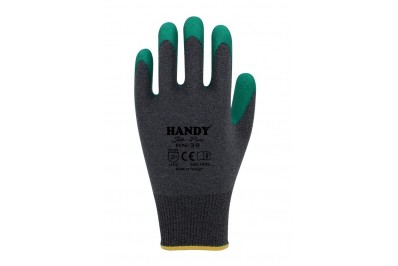 Hn39 Polyester Örme Lateks Eldiven