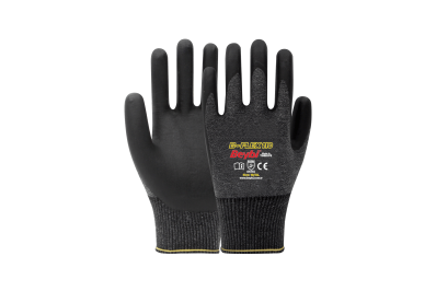 Beybi B-FLEX110 Köpük Nitril Kaplı Likralı Polyester Eldiven (144 Çift)
