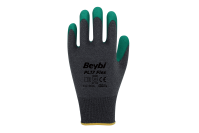 Beybi PL17 Flex Lateks Kaplı Polyester Likralı Eldiven (288Çift)