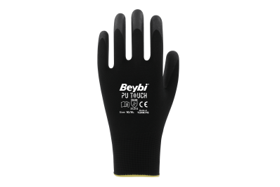 Beybi PU TOUCH Poliüretan Kaplı Polyester Eldiven(288 Çift)